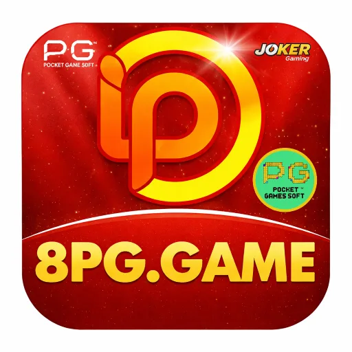 Imagem promocional da 8PG mostrando a plataforma e suas vantagens